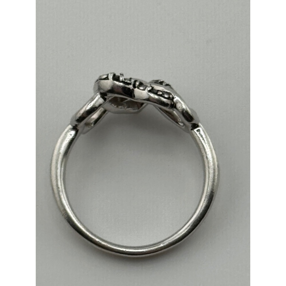 JWBR Sterling Silver Heart Infinity Ring‎ Size 7 - Picture 6 of 14